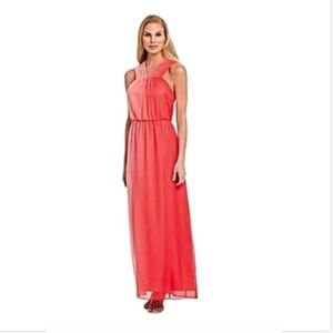 NEW Melani Ombre full length Chiffon Dress Sz 4, 6